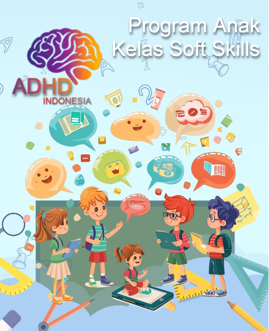 Program ADHD Indonesia Kabupaten Samosir Kelas Soft Skills Anak ADHD